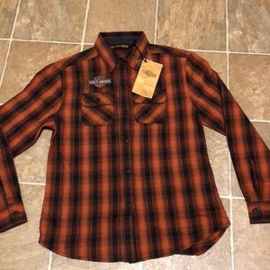 Women’s Harley Davidson long sleeve flannel